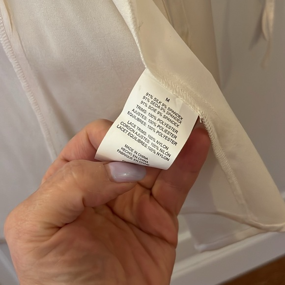 Bebe Silk Blouse - Picture 7 of 10